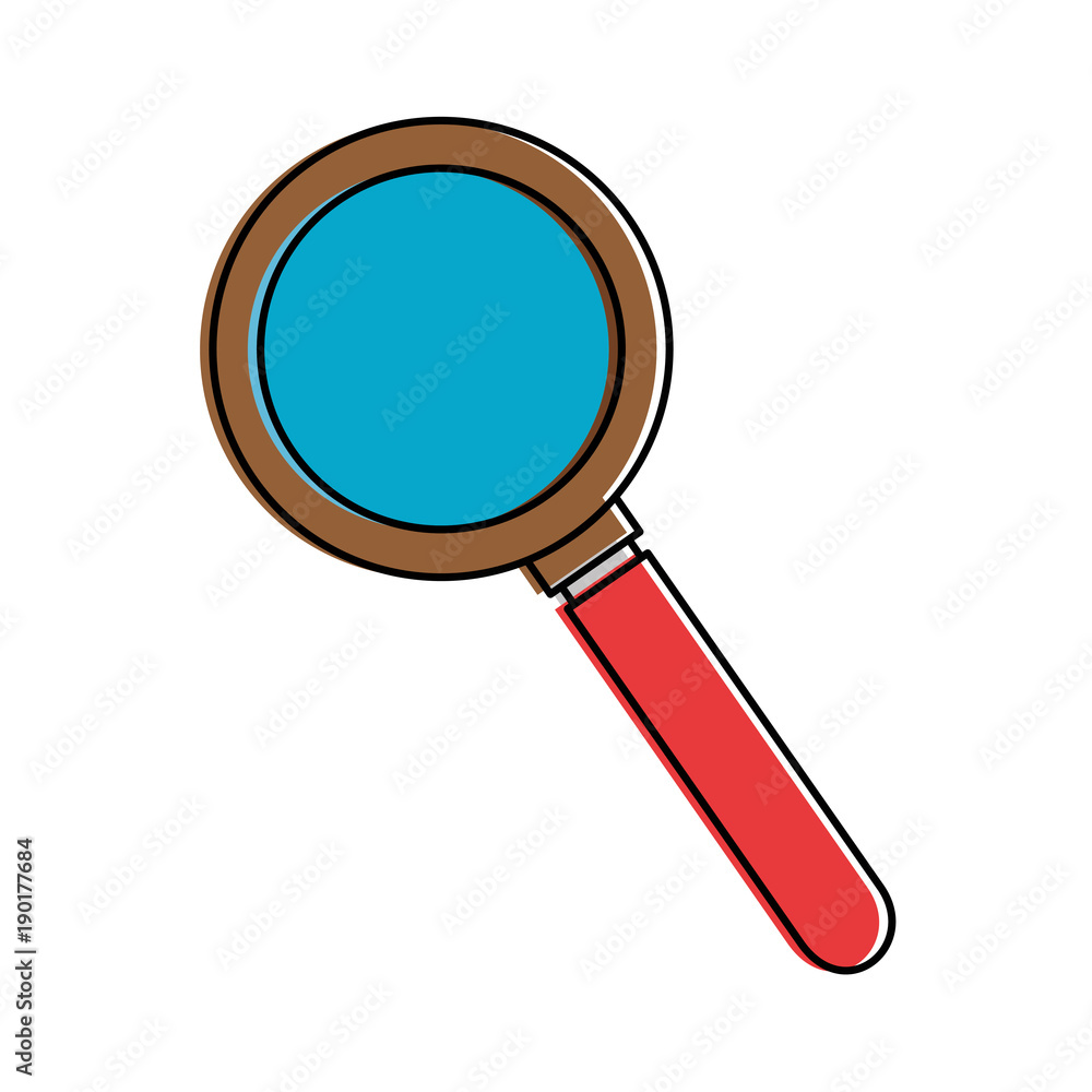 magnifying glass isolated icon vector illustration design magnifying glass isolated icon vector illustration design