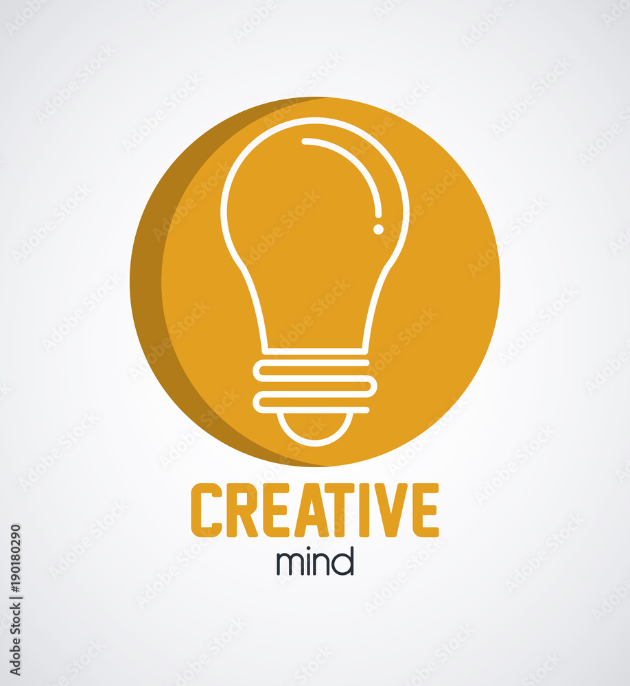 Creative minds and ideas icon vector illustration graphic Creative minds and ideas icon vector illustration graphic
