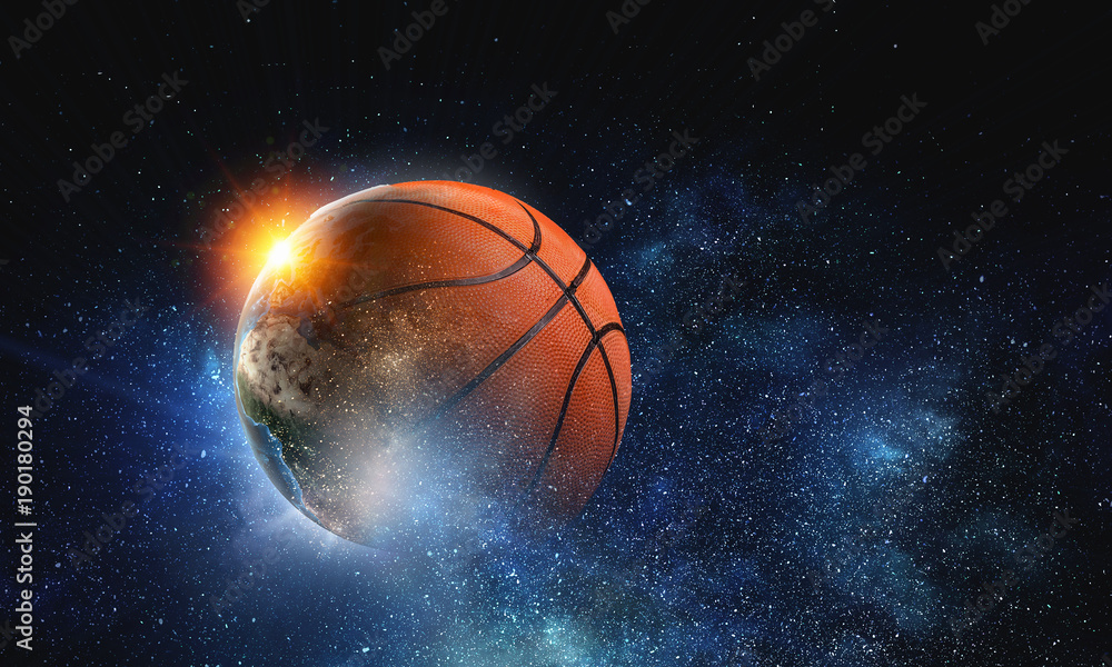 Fototapeta premium Basketball game concept