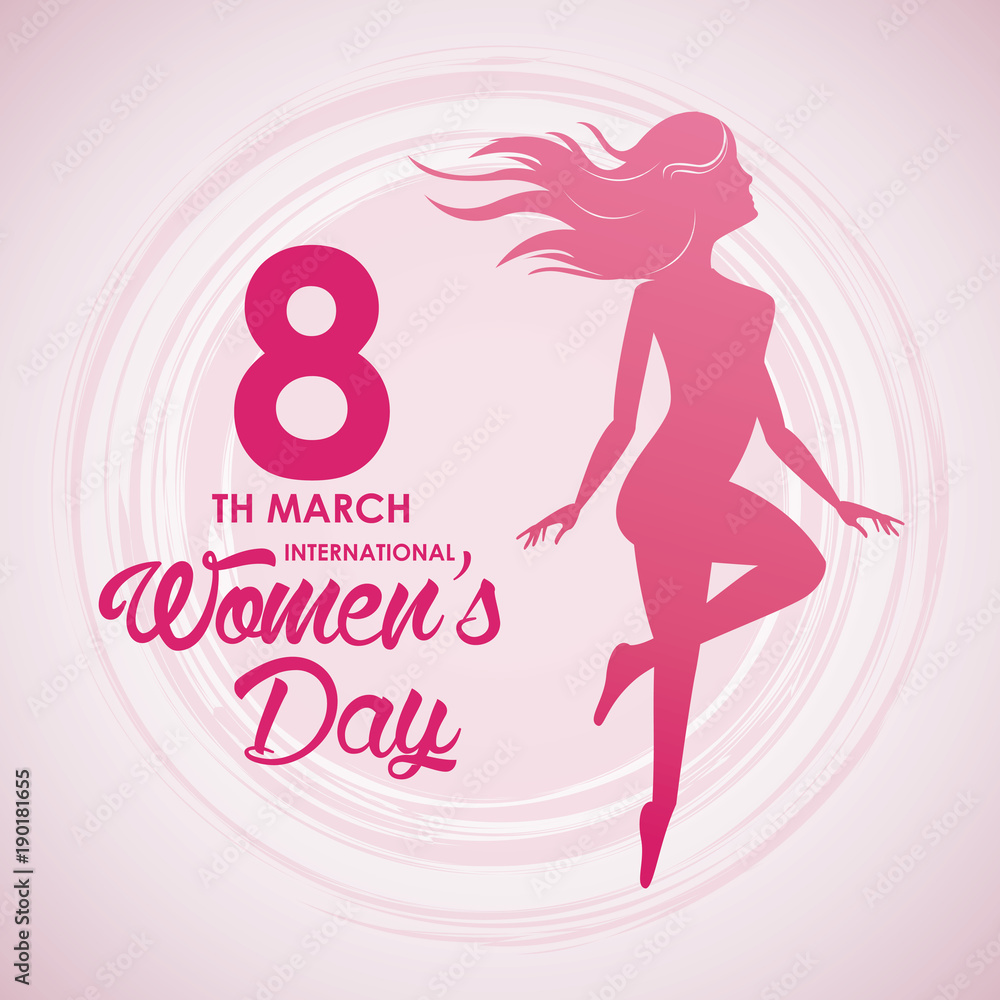 Womens day card icon vector illustration graphic design Womens day card icon vector illustration graphic design