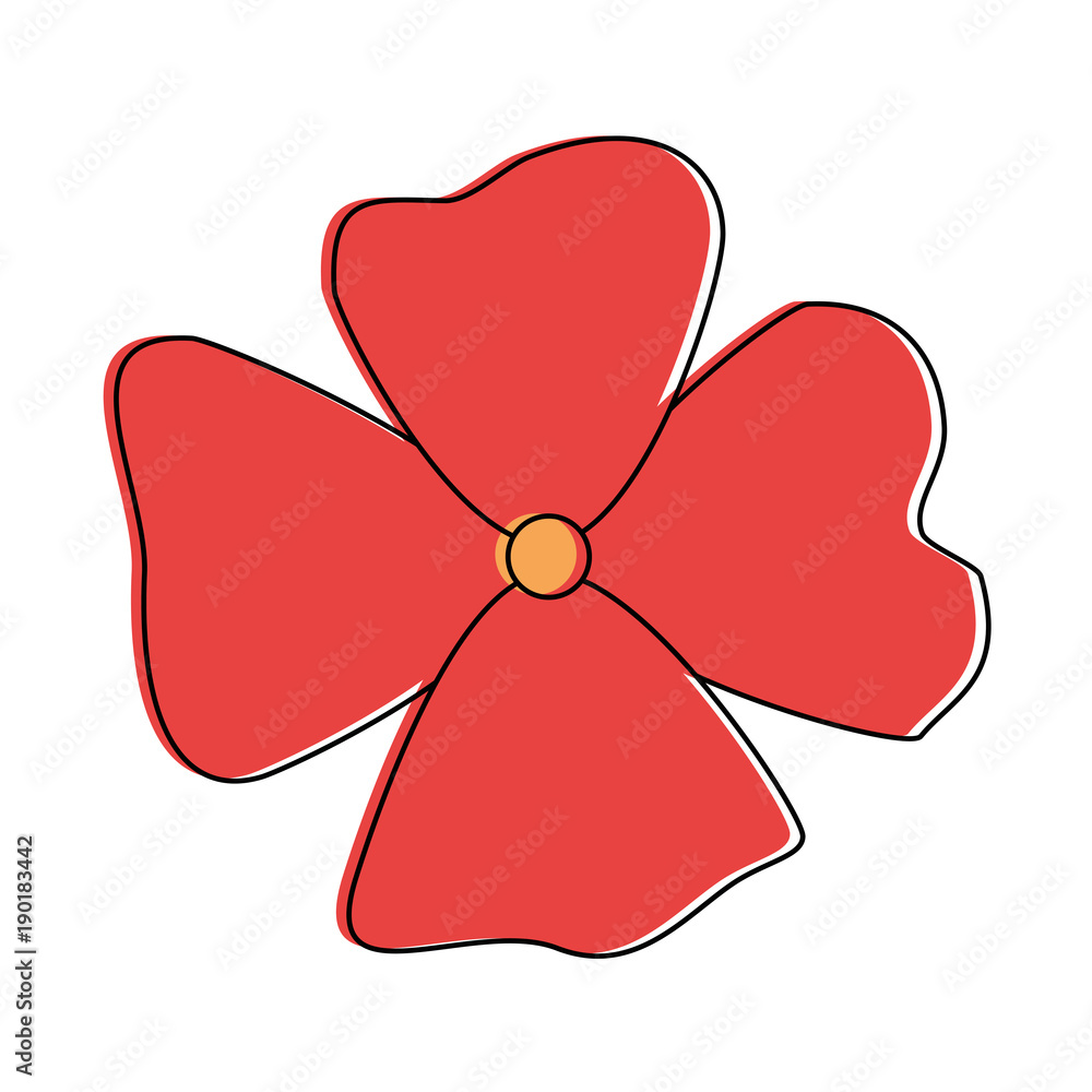 cute flower decorative icon vector illustration design cute flower decorative icon vector illustration design
