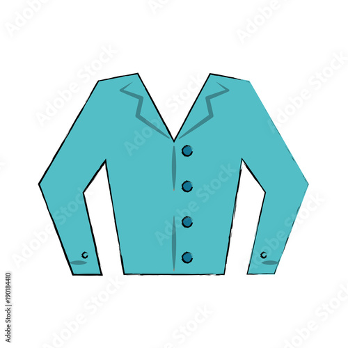 Mens pijama isolated icon vector illustration graphic design