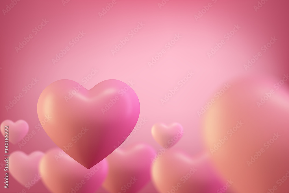 Love heart background. Valentine background. Romantic wedding background,valentines day concept.