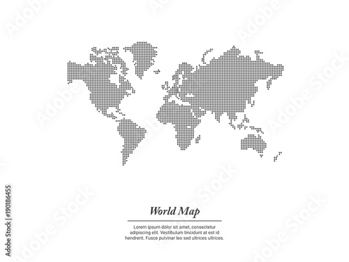 Best popular World map Vector globe template for anything world wide  website  design  cover  annual reports. Flat Earth Graph World map illustration.