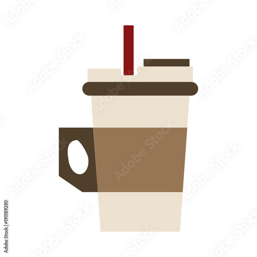 Coffee to go icon vector illustration graphic design