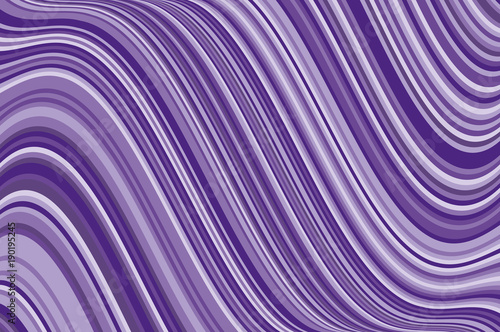 Abstract background with oblique wavy lines. Vector illustration. Violet, purple color