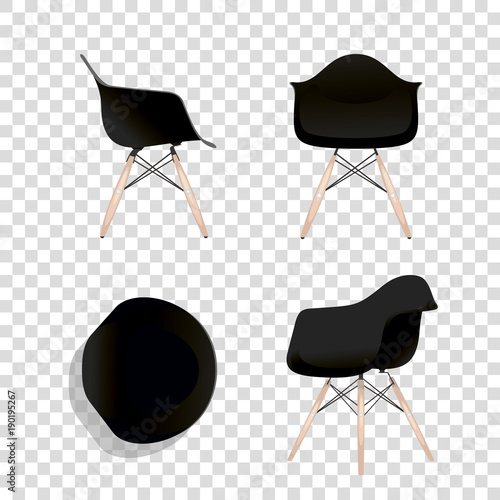 Eames chair variations. photo