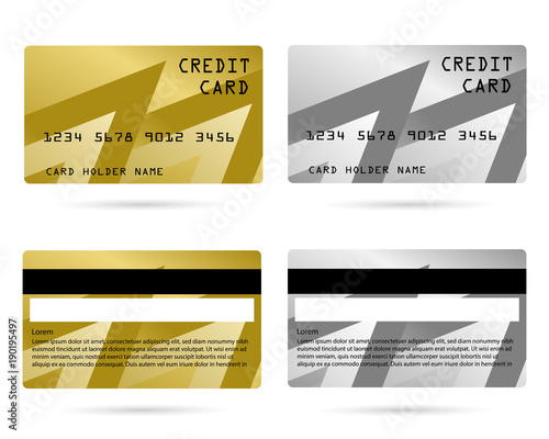 member card, business VIP card, design for privilege member,modern credit card, vector