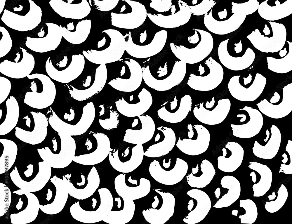 Fototapeta premium Brush stroke pattern. Watercolor.