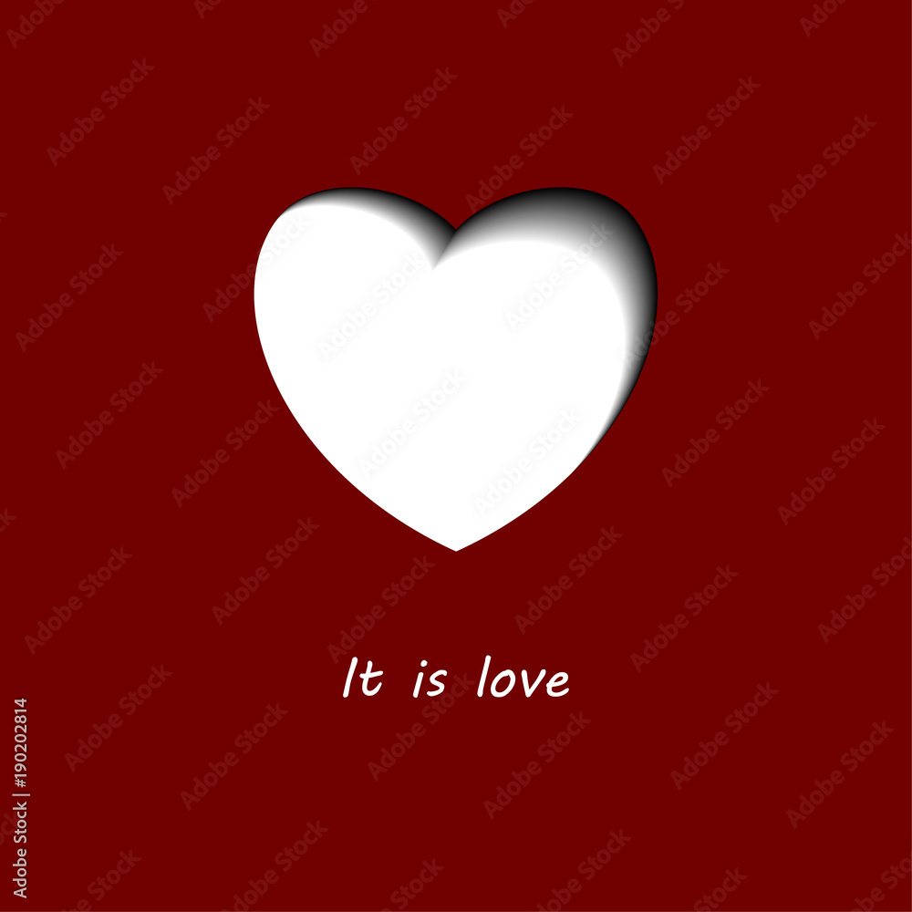 Greeting card for Valentines Day Greeting card for Valentines Day