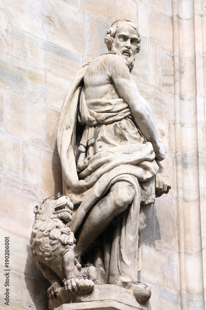 Saint Jerome statue