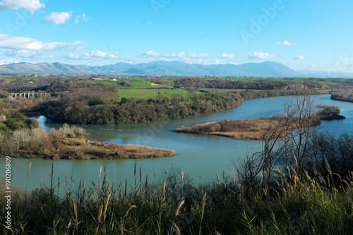 Panoramica del Tevere-Farfa