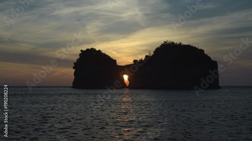 Takashima (ENGETSU ISLET): selected as one of the 100 most beautiful sunset-watch spots in Japan.  photo