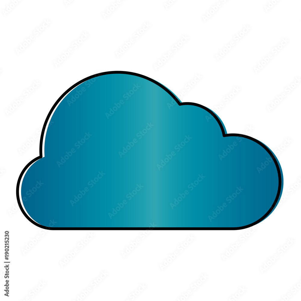 web cloud technology information digital vector illustration web cloud technology information digital vector illustration