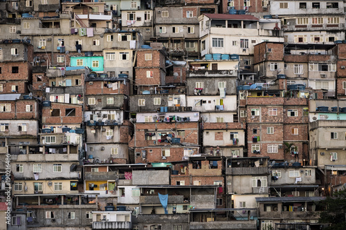 Cuadro en lienzo Favela in Rio