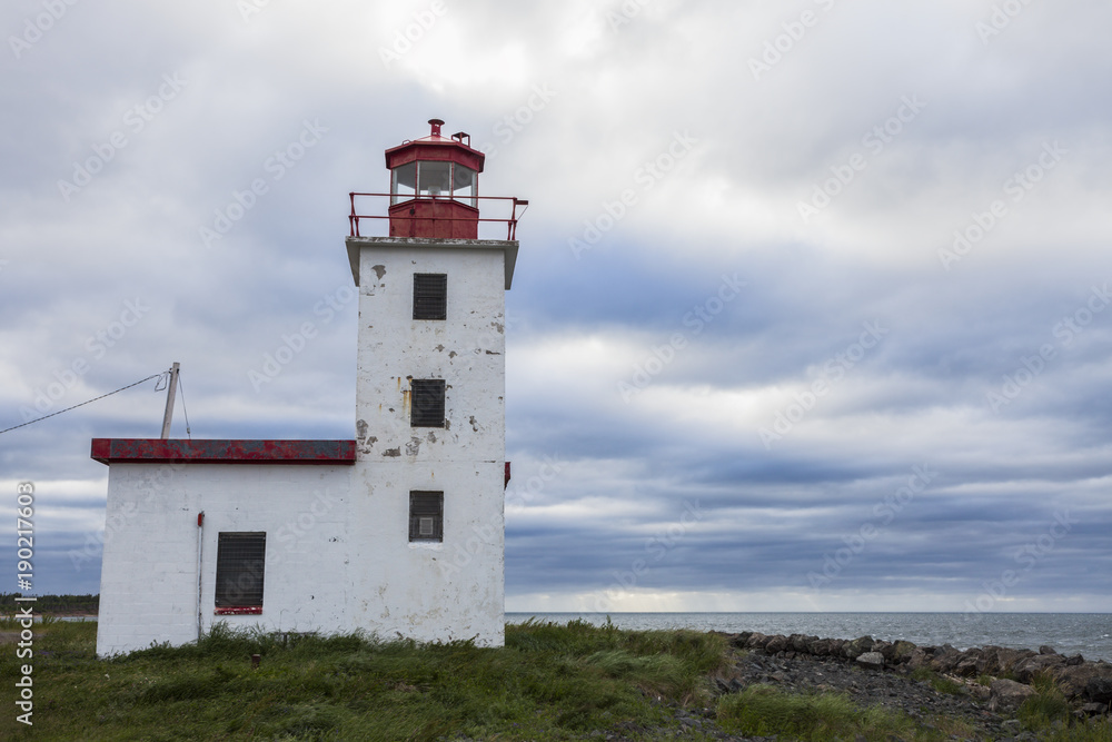 Caribou Lighthouse in Nova Scotia