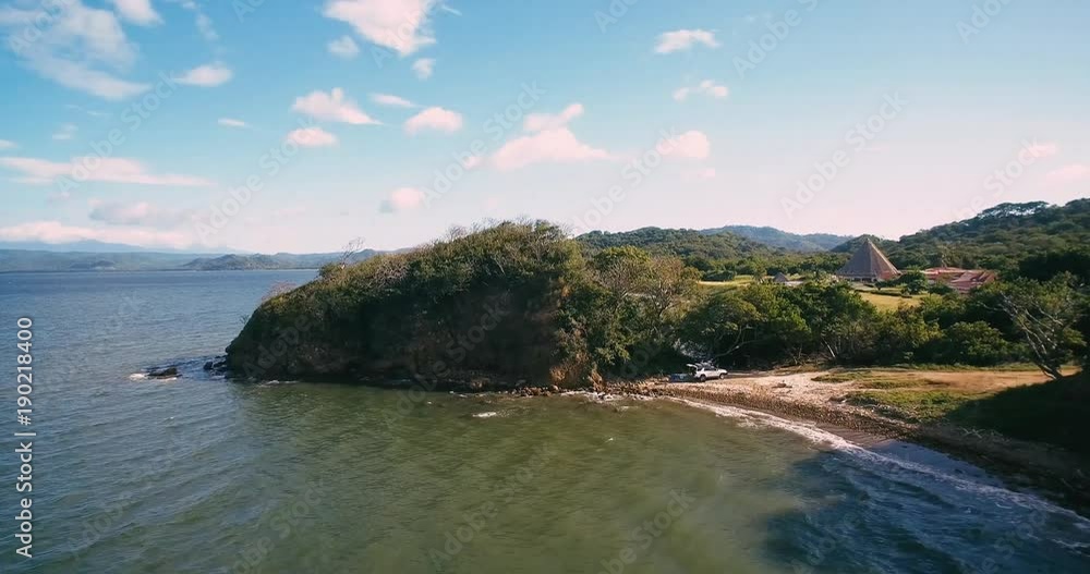 Aerial, Playa Rajada, Costa Rica Aerial, Playa Rajada, Costa Rica
