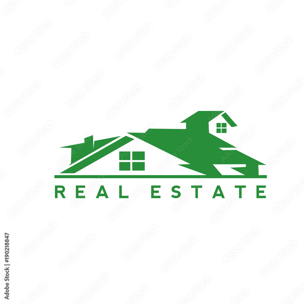 Green House abstract real estate