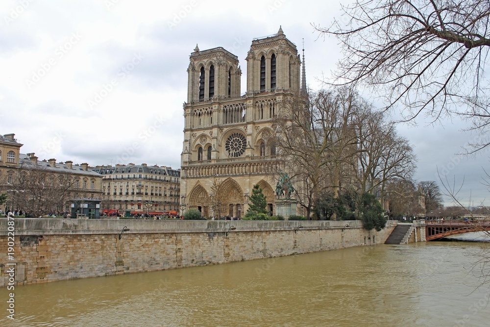 Paris, crue de la Seine 2018