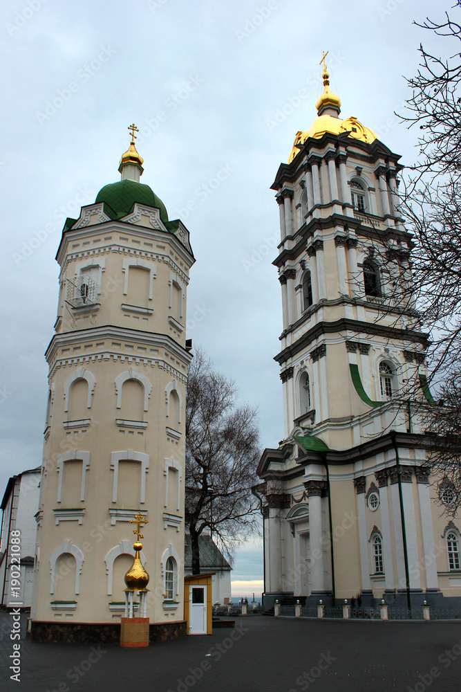 Holy Dormition Pochayiv Lavra in Ternopil oblast, Western Ukraine