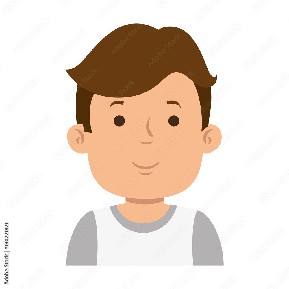 young man model avatar character vector illustration design young man model avatar character vector illustration design