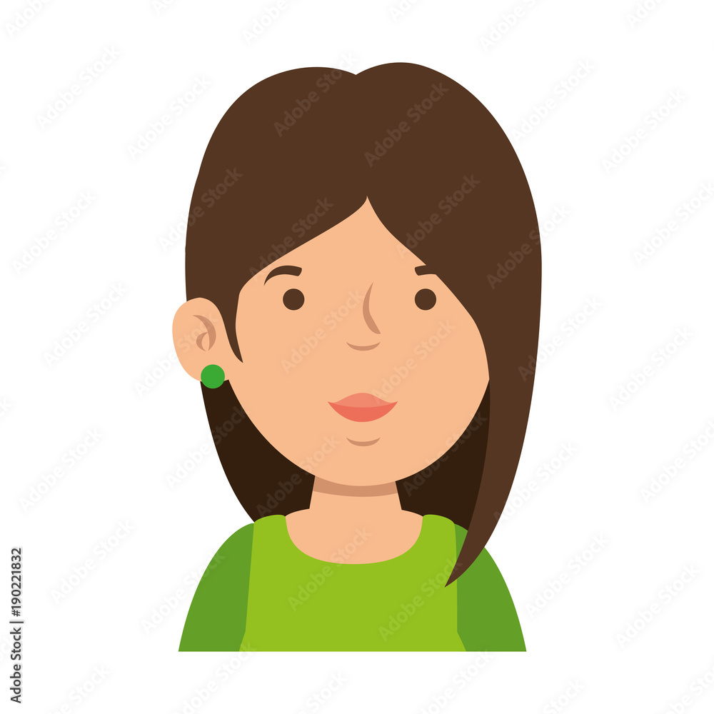 beautiful and young woman character vector illustration design beautiful and young woman character vector illustration design