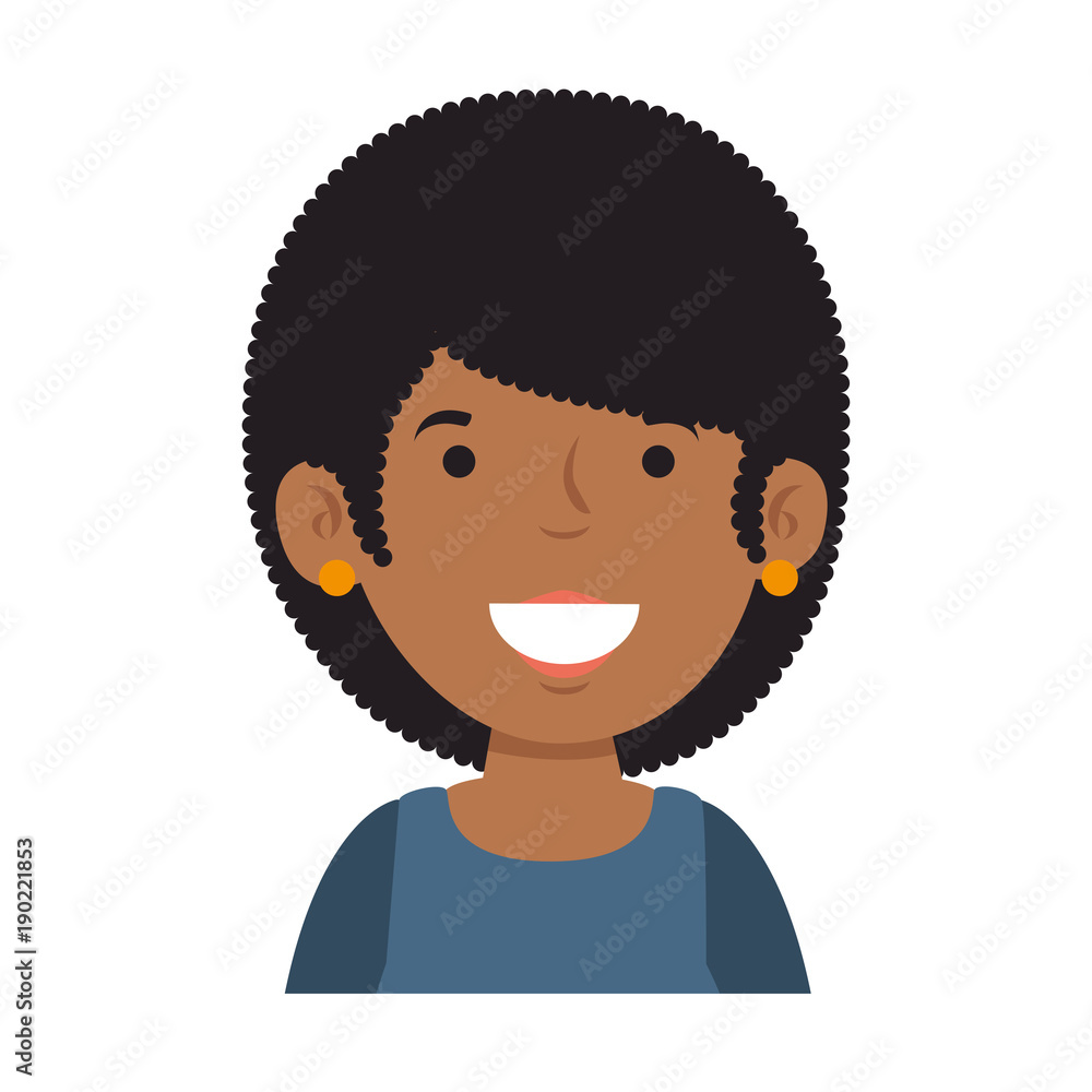 Fototapeta premium beautiful and young woman character vector illustration design