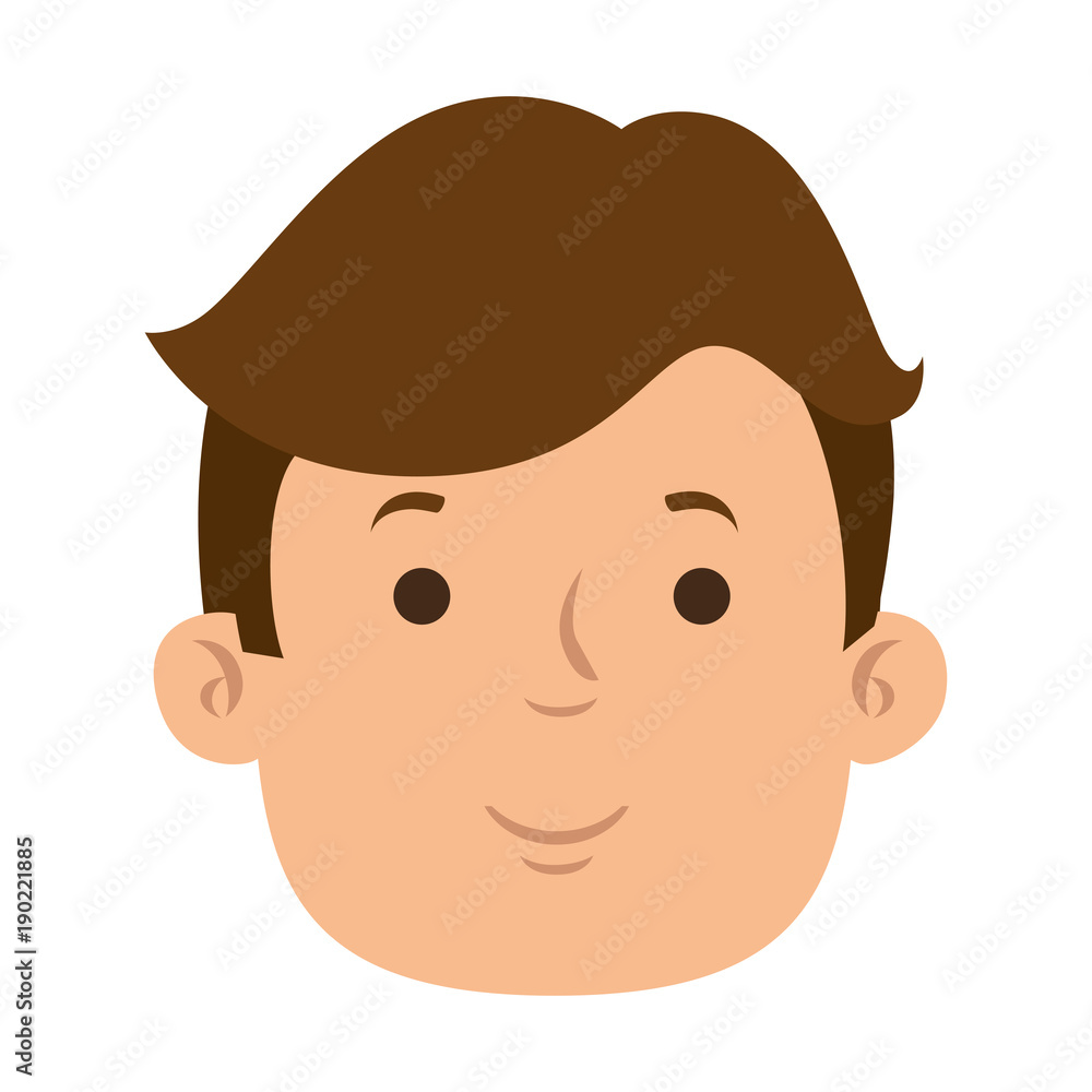 young man head avatar character vector illustration design young man head avatar character vector illustration design