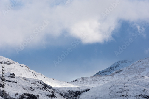 mountains in winter © Gary Ellis Photo