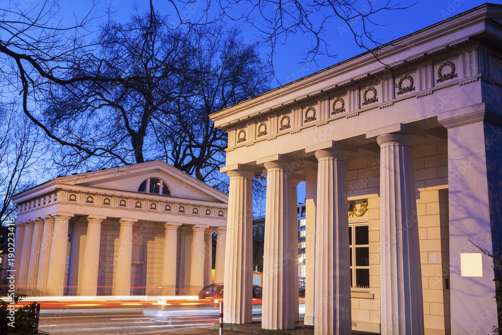 Obraz premium Ratingen Gate in Dusseldorf