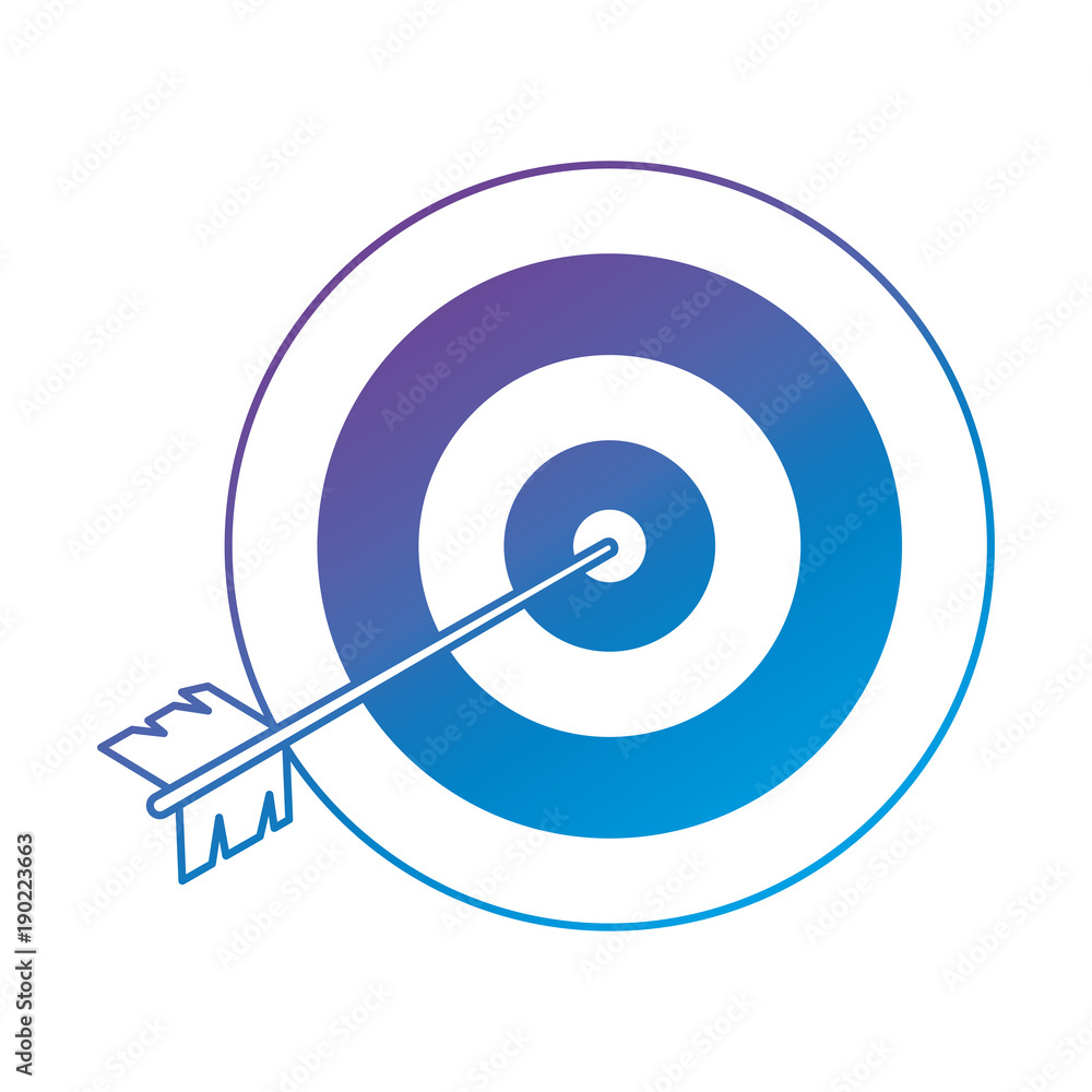 target with arrow icon vector illustration design target with arrow icon vector illustration design