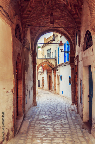 Medina of Tunisia. Old town.