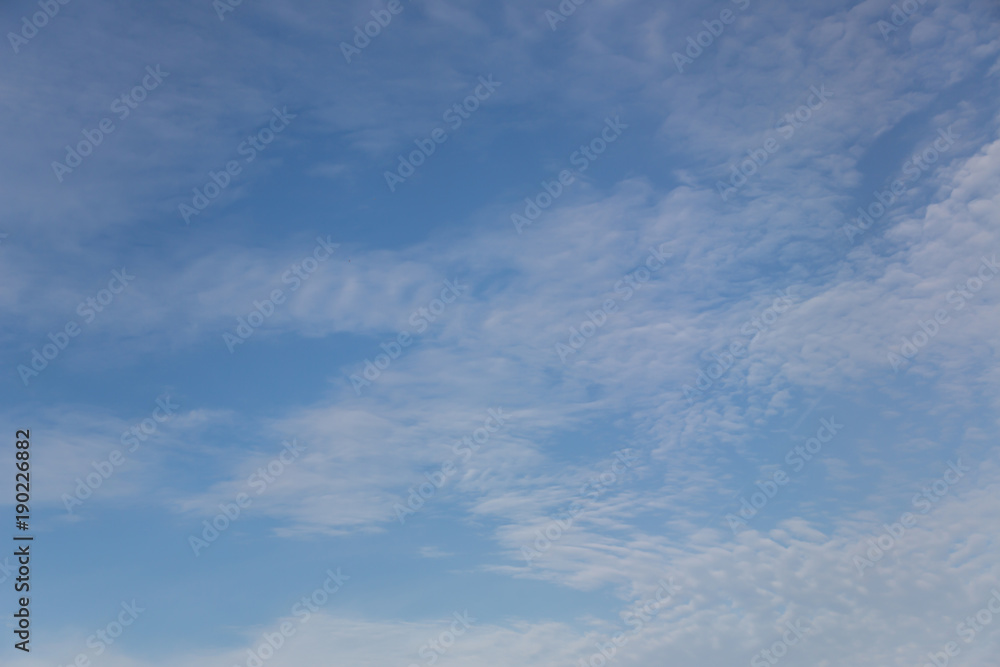 Clouds on the blue sky, texture or background Clouds on the blue sky, texture or background