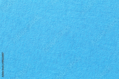 Blue fabric texture of surface textiles background.
