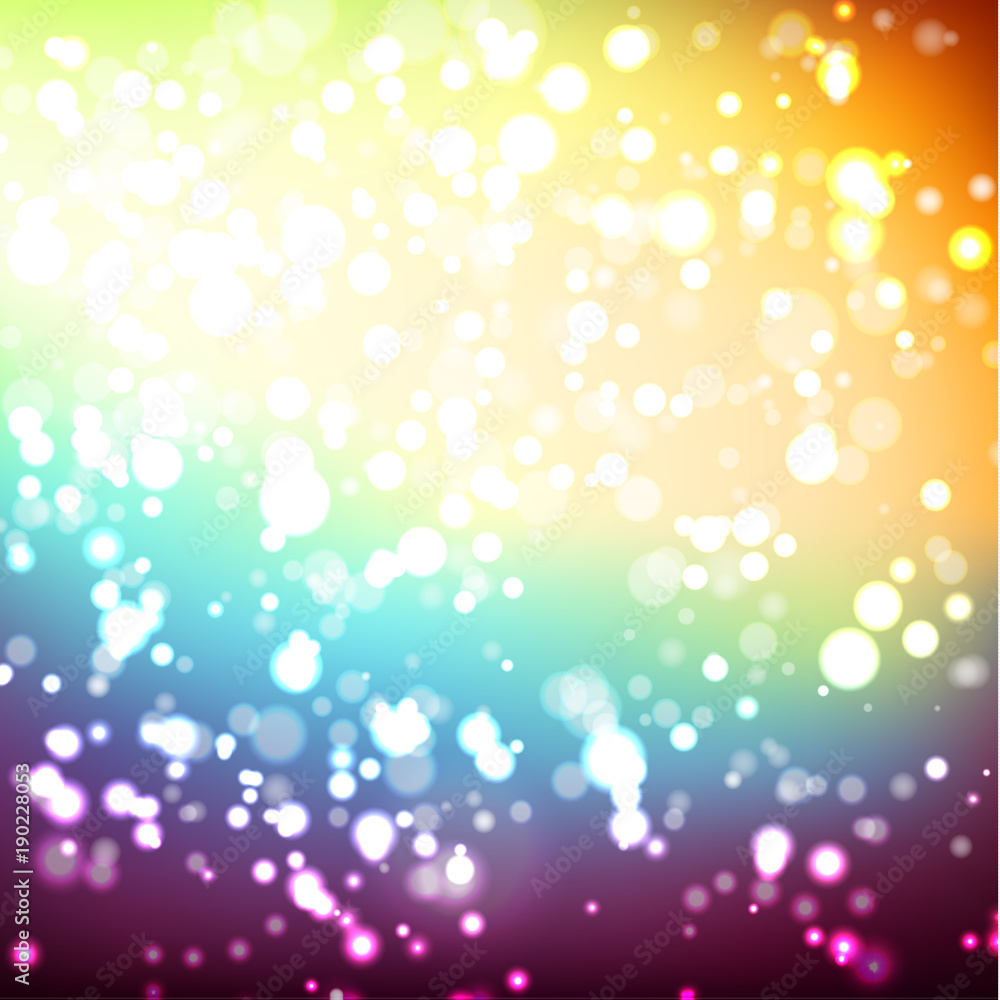 Abstract colorful background with multiple light sparkles - eps10 vector Abstract colorful background with multiple light sparkles - eps10 vector
