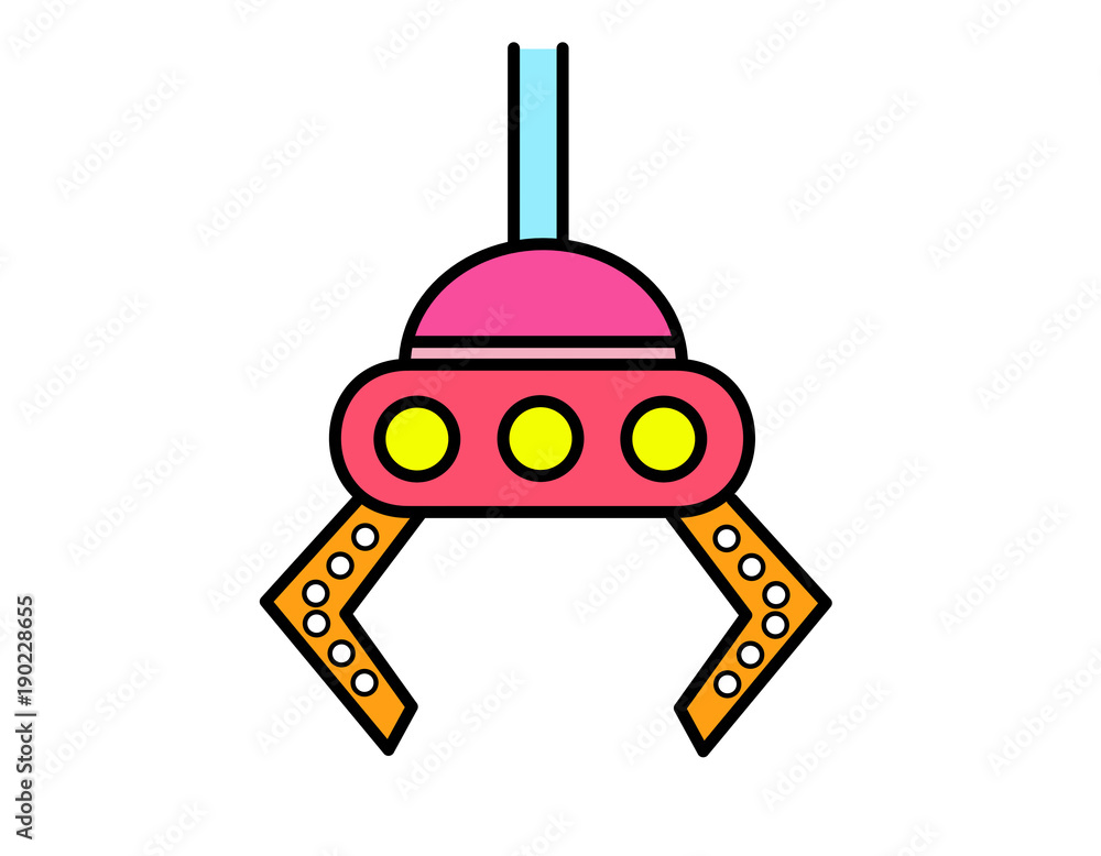 Ufoキャッチャー 色 Stock イラスト Adobe Stock