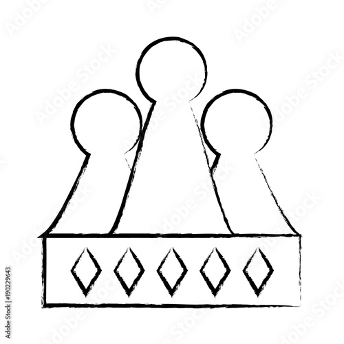 King crown icon image