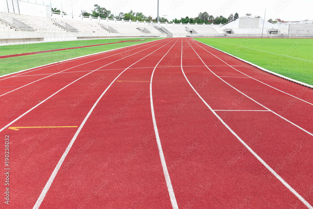 Fototapeta premium Athletics stadium