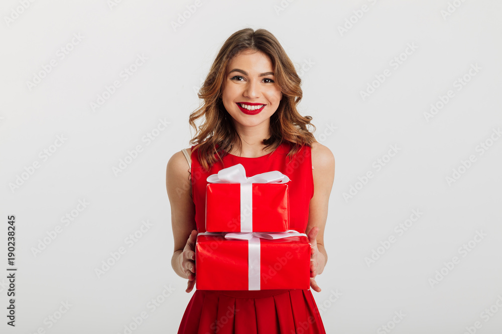 Portrait of a smiling young woman Portrait of a smiling young woman