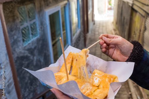 Roti with cheese