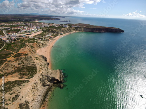 Sagres (Portugal) localidad de Vila do Bispo en el Algarve situado en el extremo mas al sureste de Europa