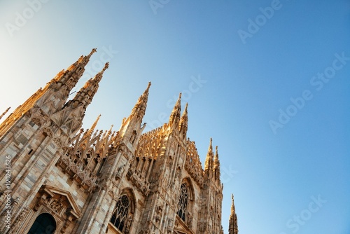 Milan Cathedral closeup
