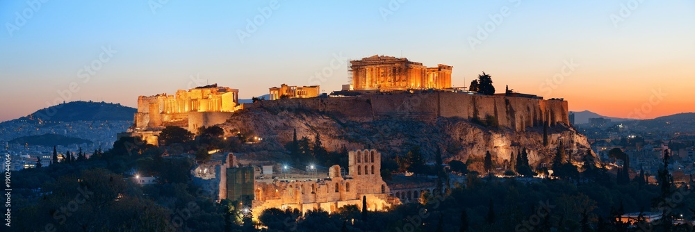 Athens skyline with Acropolis panorama