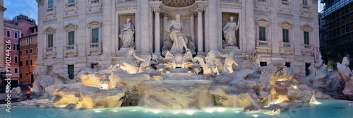 Bilde på lerret Trevi Fountain Rome