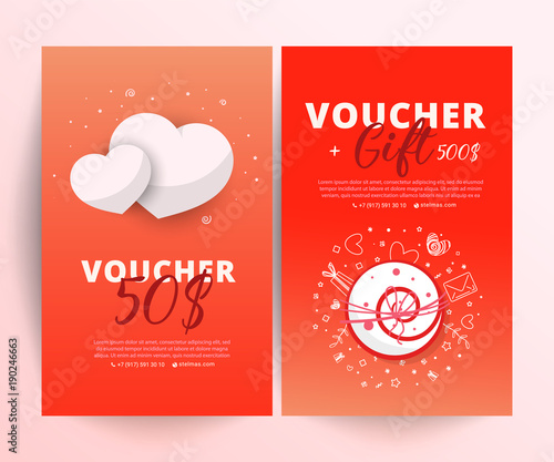 Valentine's day voucher 