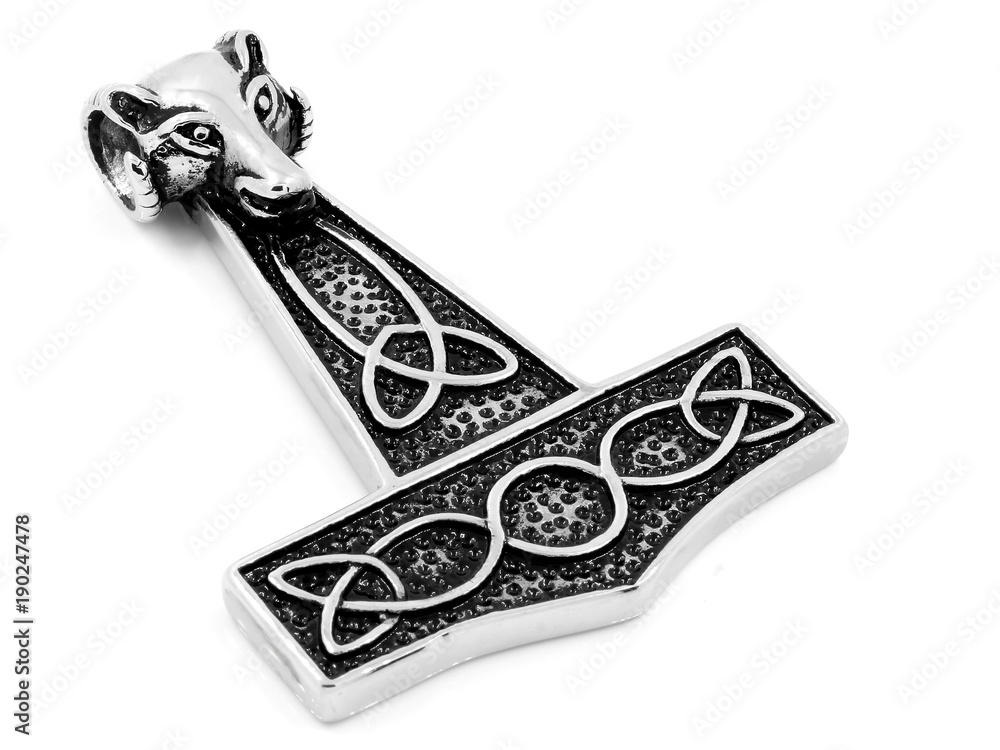 Jewelry Pendant for Men - Symbol Viking Hammer - Stainless Steel Jewelry Pendant for Men - Symbol Viking Hammer - Stainless Steel