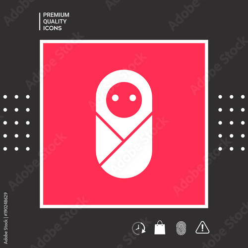 Infant, neonate, newborn icon