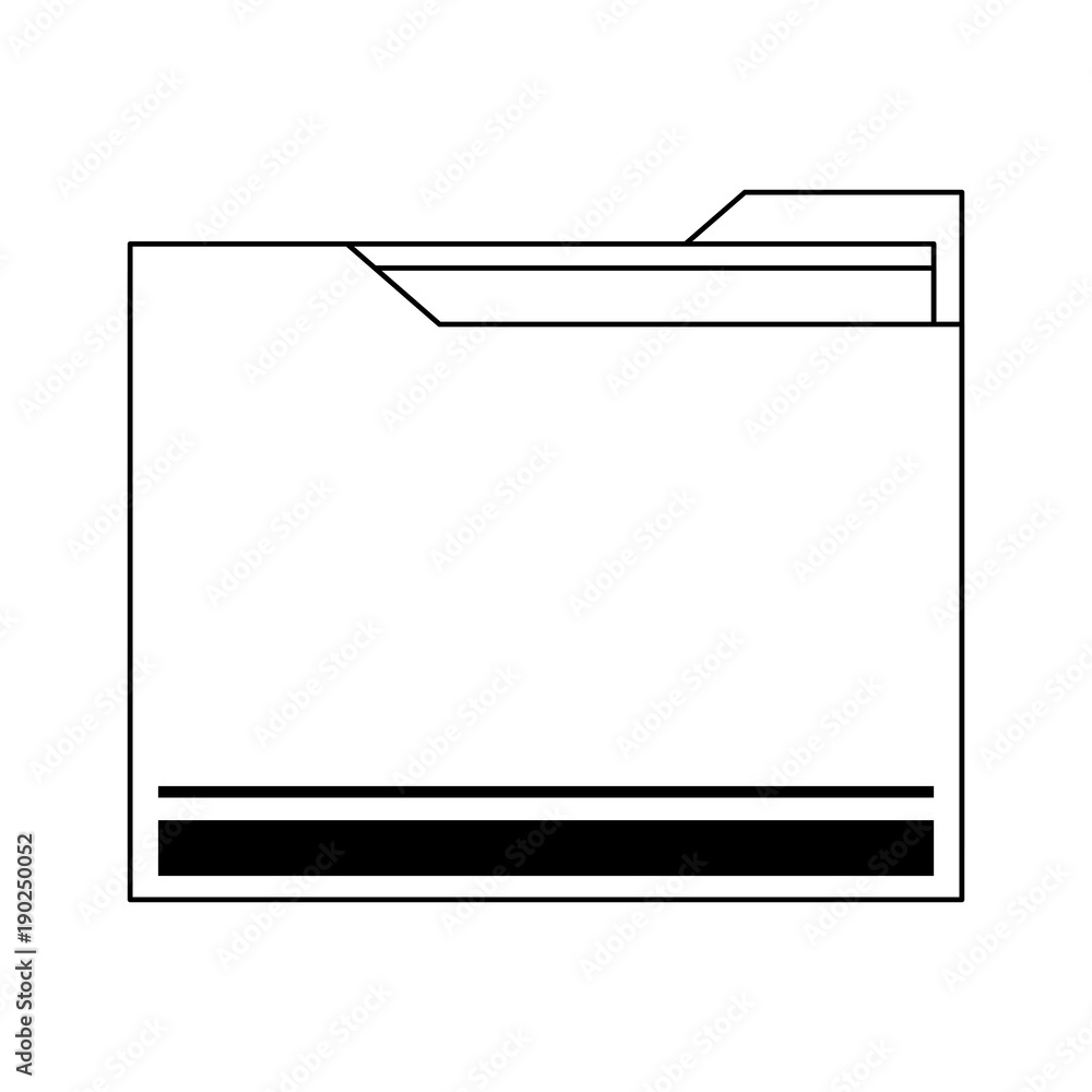 Folder database symbol