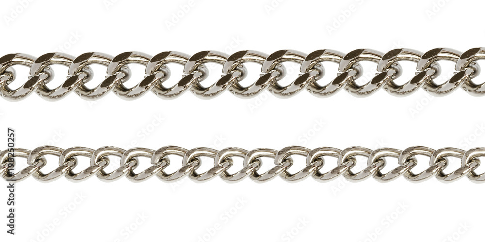 Set of metal chains