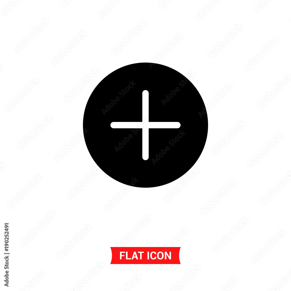 Plus vector icon Plus vector icon